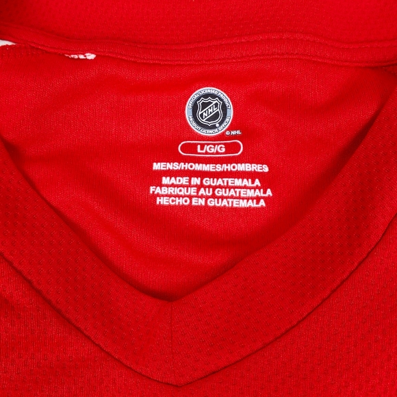 NWT NHL Men Detroit Red Wing LARKIN  V Neck Jersey - Picture 3 of 6